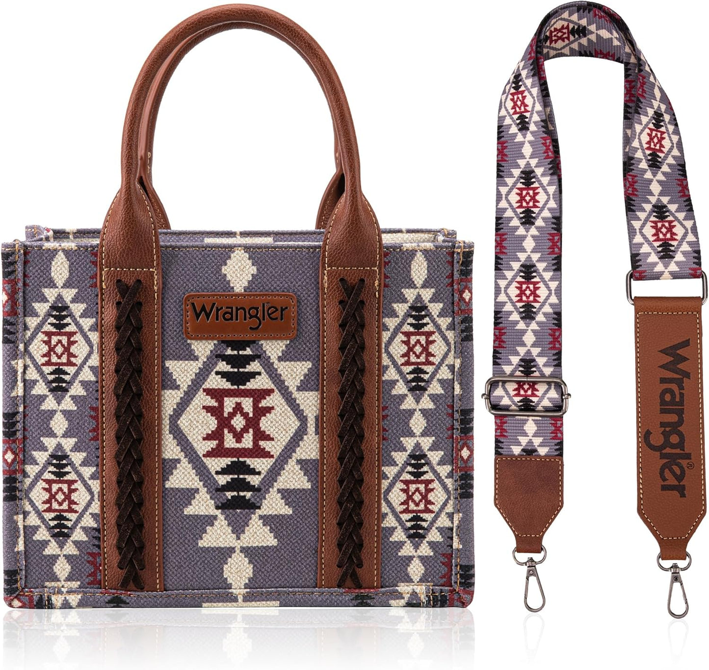 Wrangler Purse Aztec Tote Bag for Women - Stylish Western Hobo