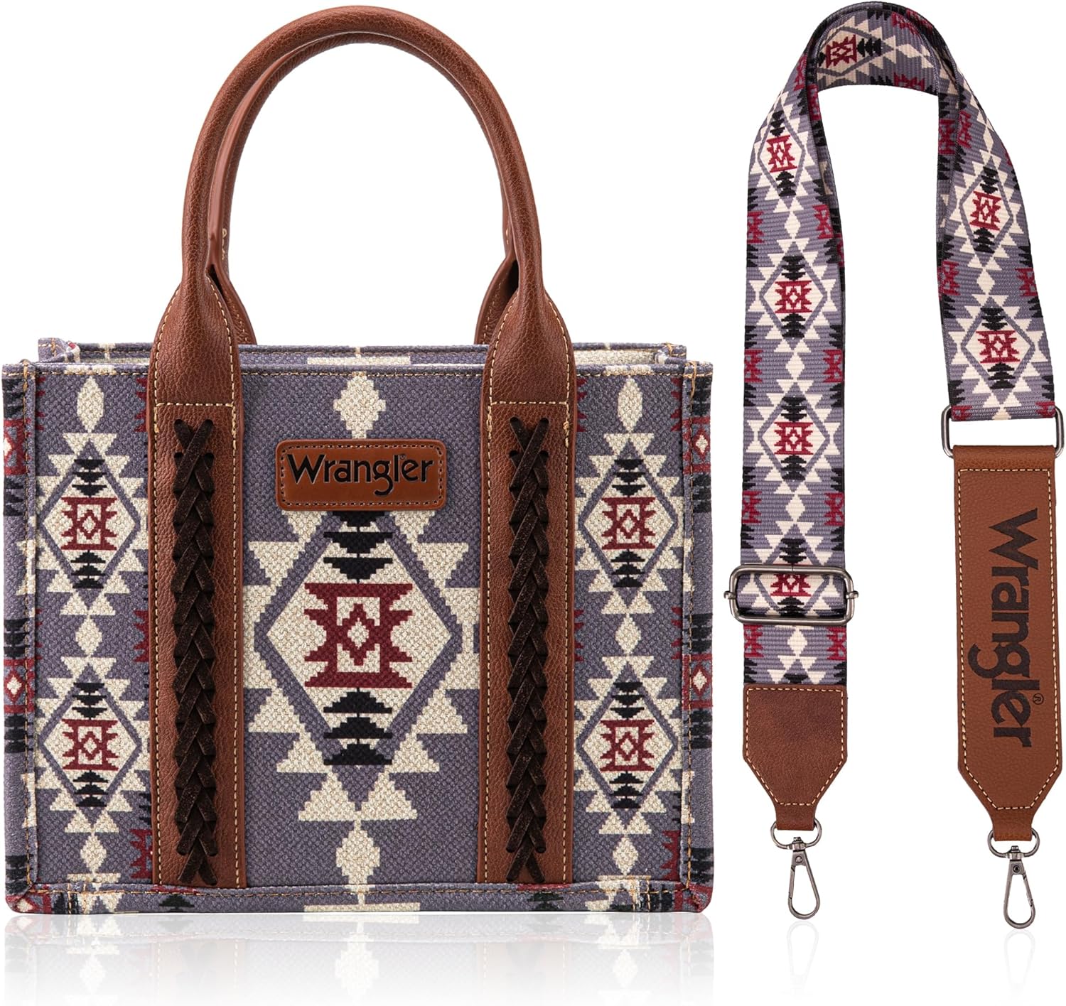 Wrangler Purse Aztec Tote Bag for Women - Stylish Western Hobo