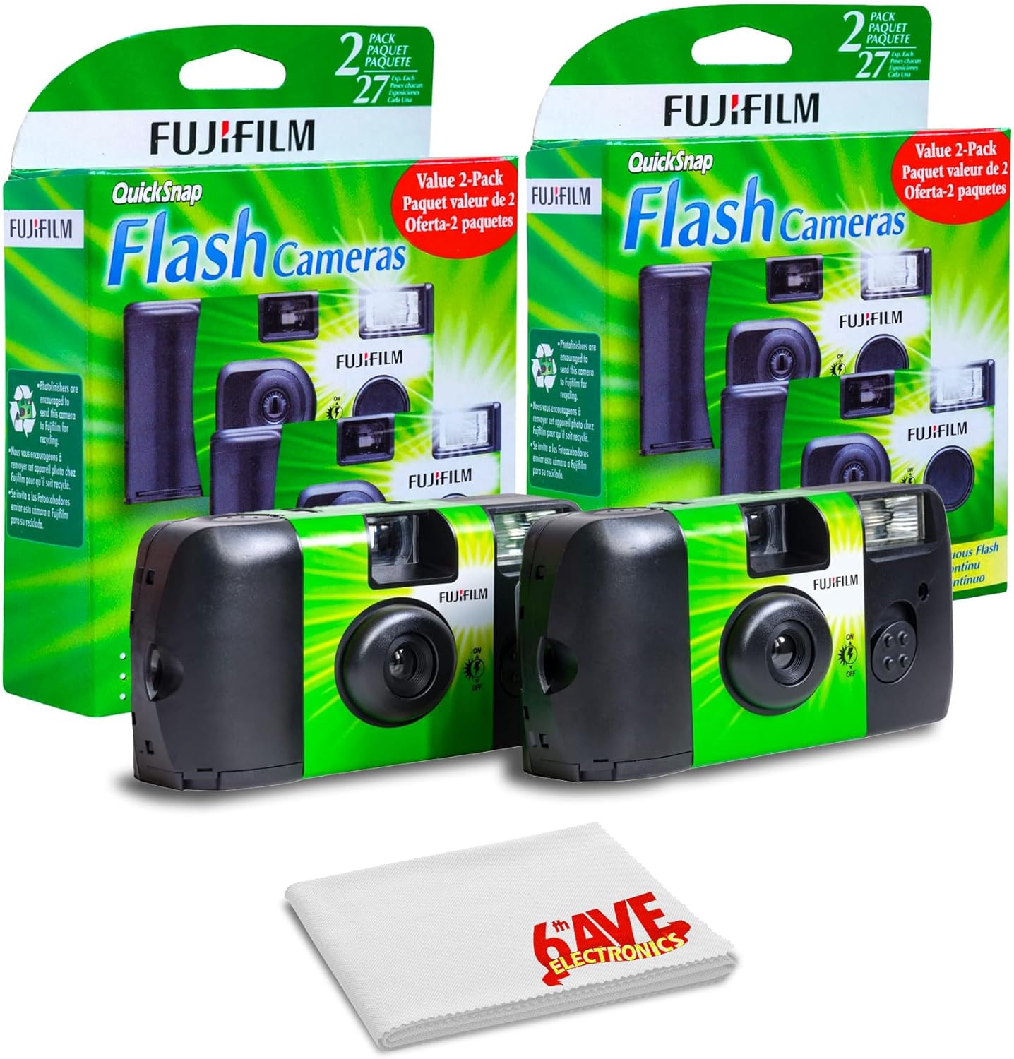 Capture Memories Instantly with Fujifilm Disposable Cameras!