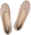 Women's Knitted Ballet Flats Slip On Walking Flats - Lightweight