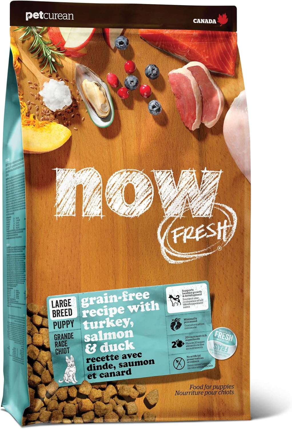 Now Fresh Grain-Free Dry Dog Food for Large Breed Puppies