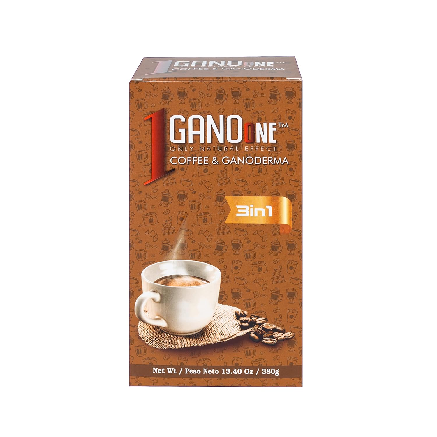 Organic Reishi Mushroom Coffee Sachets - 20 Easy Servings