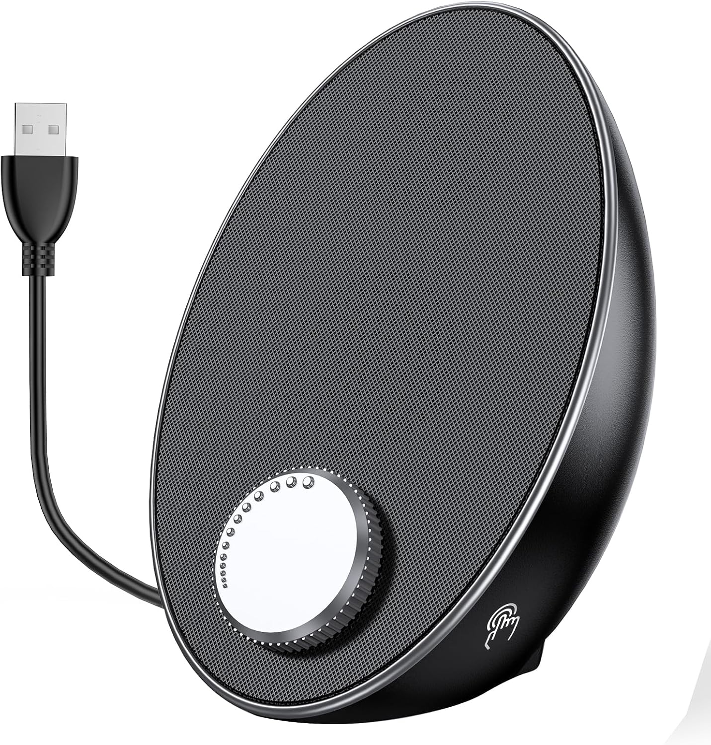 Portable Bluetooth Computer Speakers - Clear Sound, Easy Volume Control