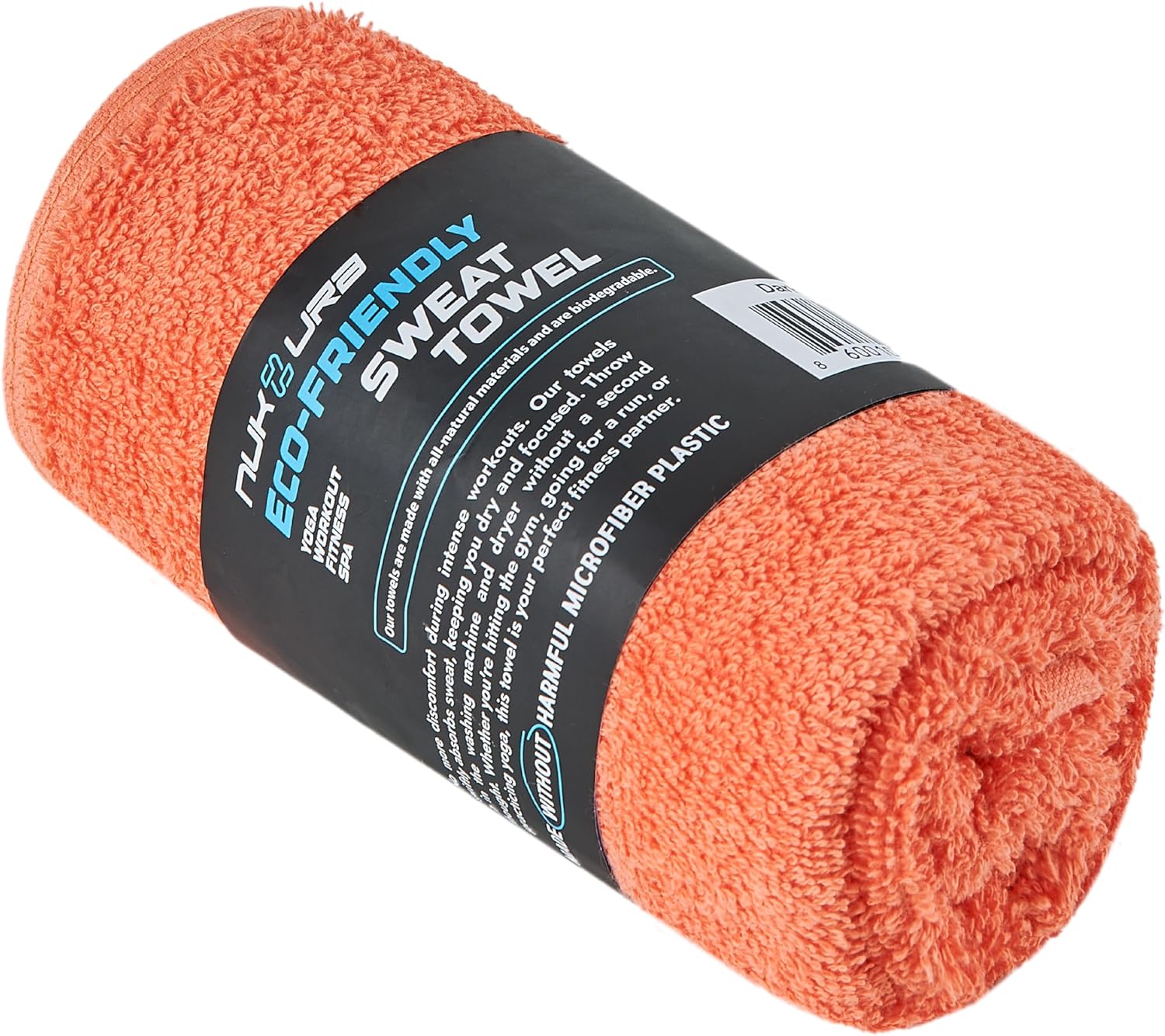 Ultra Soft 100% Turkish Cotton Gym Towel - Malibu Peach