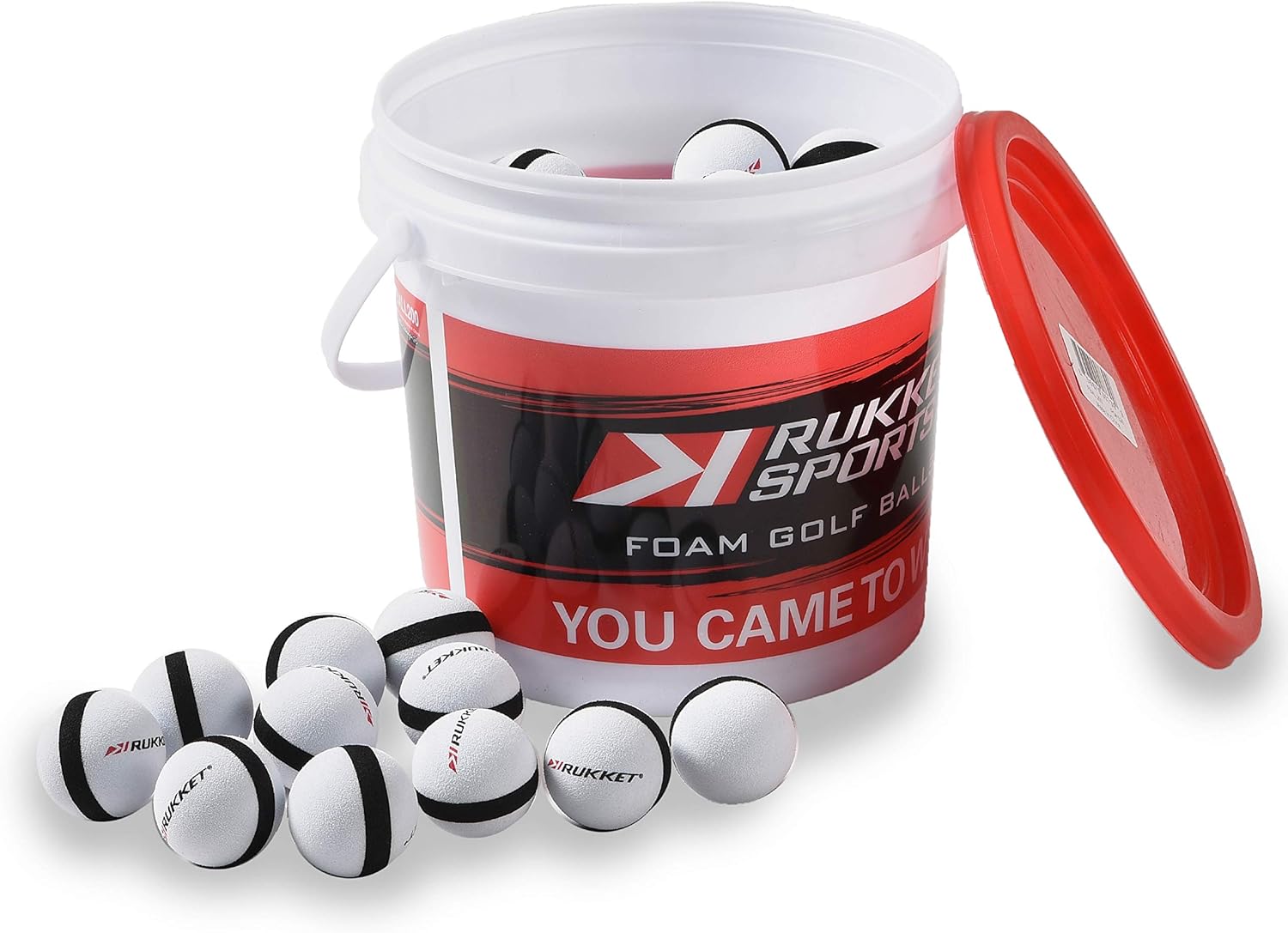Rukket Indoor Practice Golf Balls - High Visibility Foam