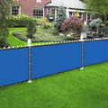 3 ft x 46 ft Blue Privacy Screen Shade Cloth for Chain Link Fence