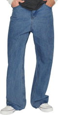 Men's Baggy Hip Hop Jeans Wide Leg Vintage Denim - Best Fit Guide