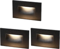 CLOUDY BAY 120V Dimmable LED Step Light 3000K Warm White - Pack of 3