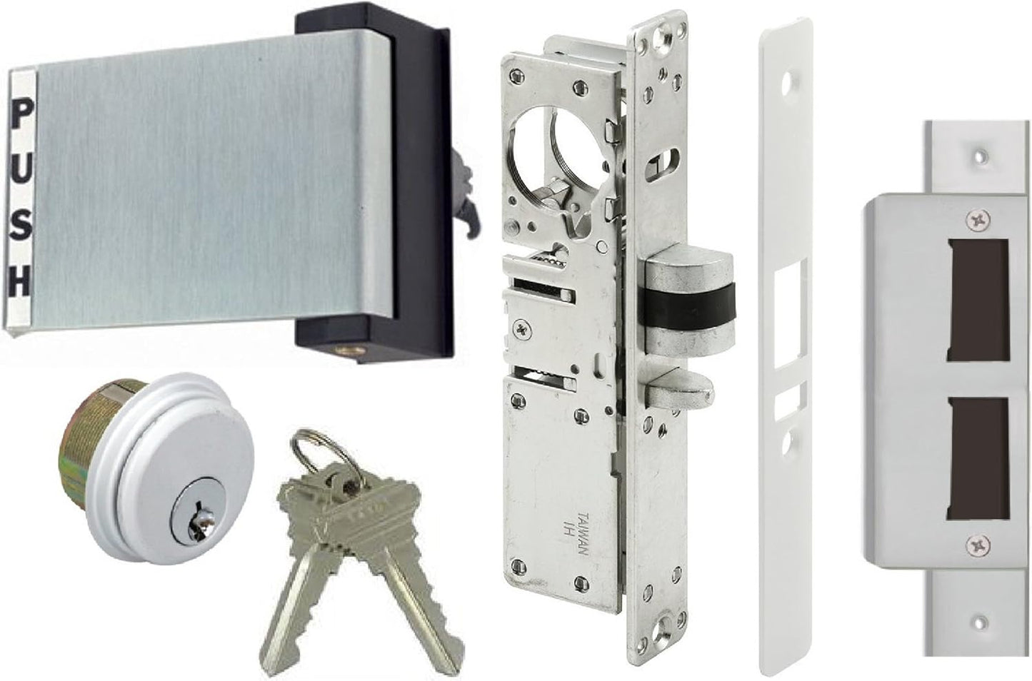 Pacific Doorware Adams Rite Style Latch for Storefront Doors