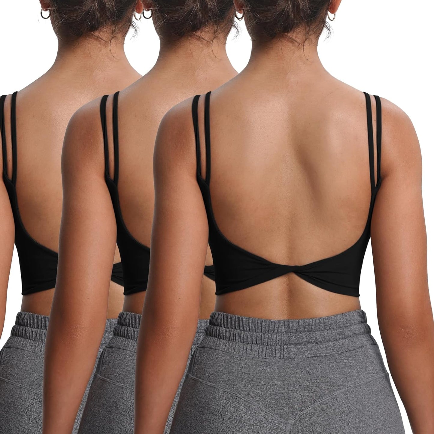 Aoxjox Women's Workout Sports Bras for Yoga and Fitness