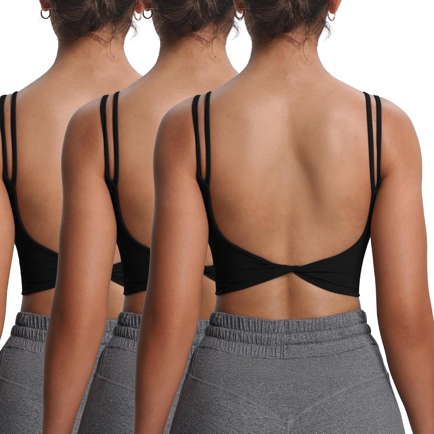 Aoxjox Women's Workout Sports Bras for Yoga and Fitness