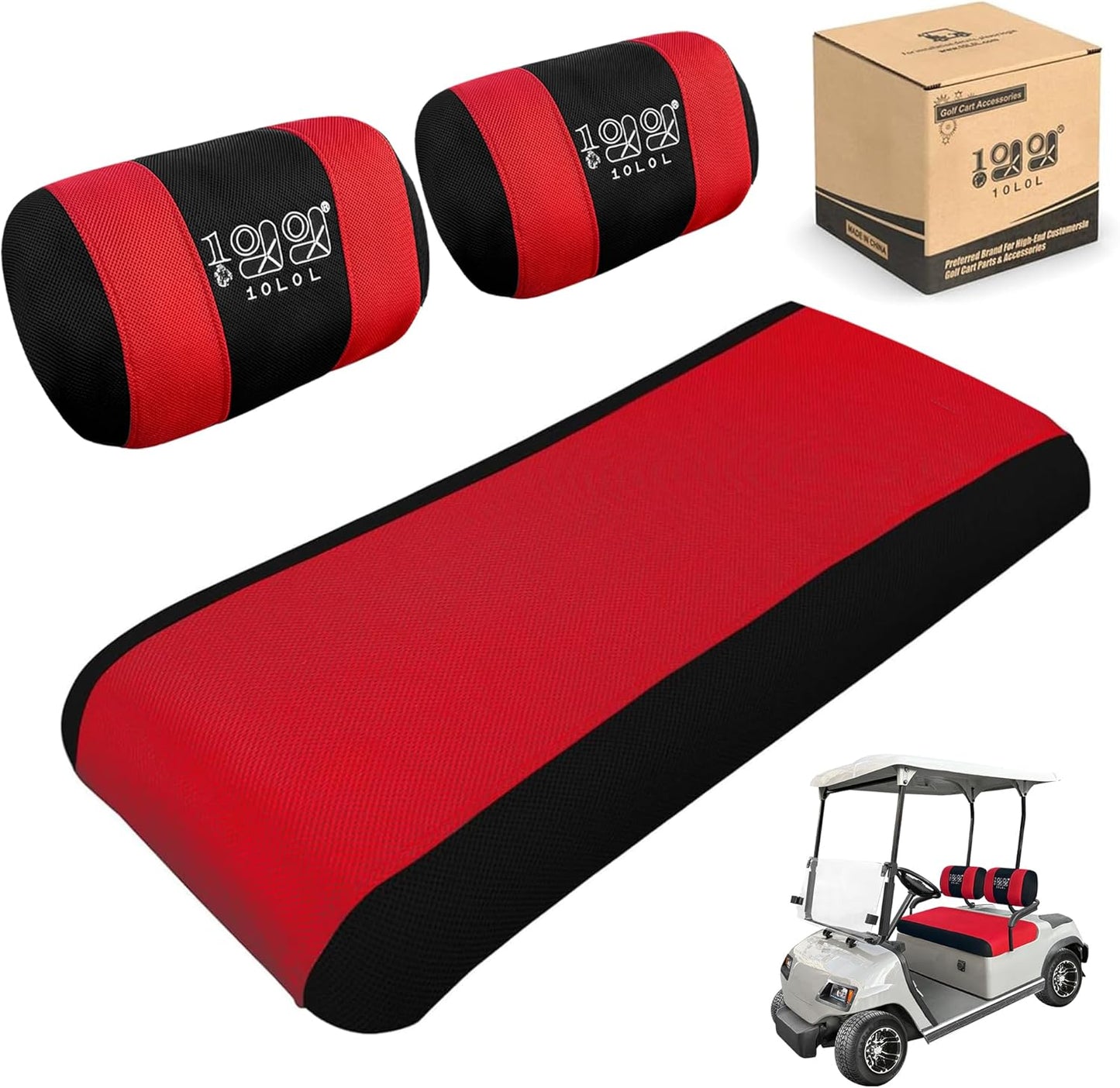 10L0L Golf Cart Seat Covers for Yamaha & Club Car DS Models