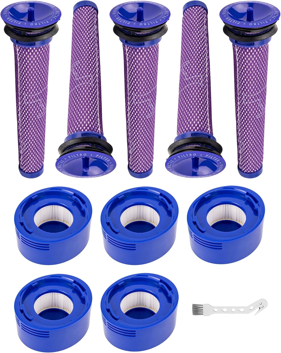 BlueStars Dyson V7 V8 Filter Kit - Clean Air, Pure Living