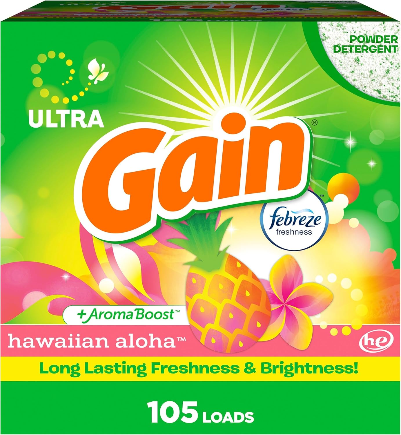 Gain Hawaiian Aloha Scent, 105 Loads