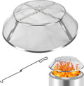 Fire Pit Spark Screen for Solo Stove Ranger 15 in - Mesh Spark