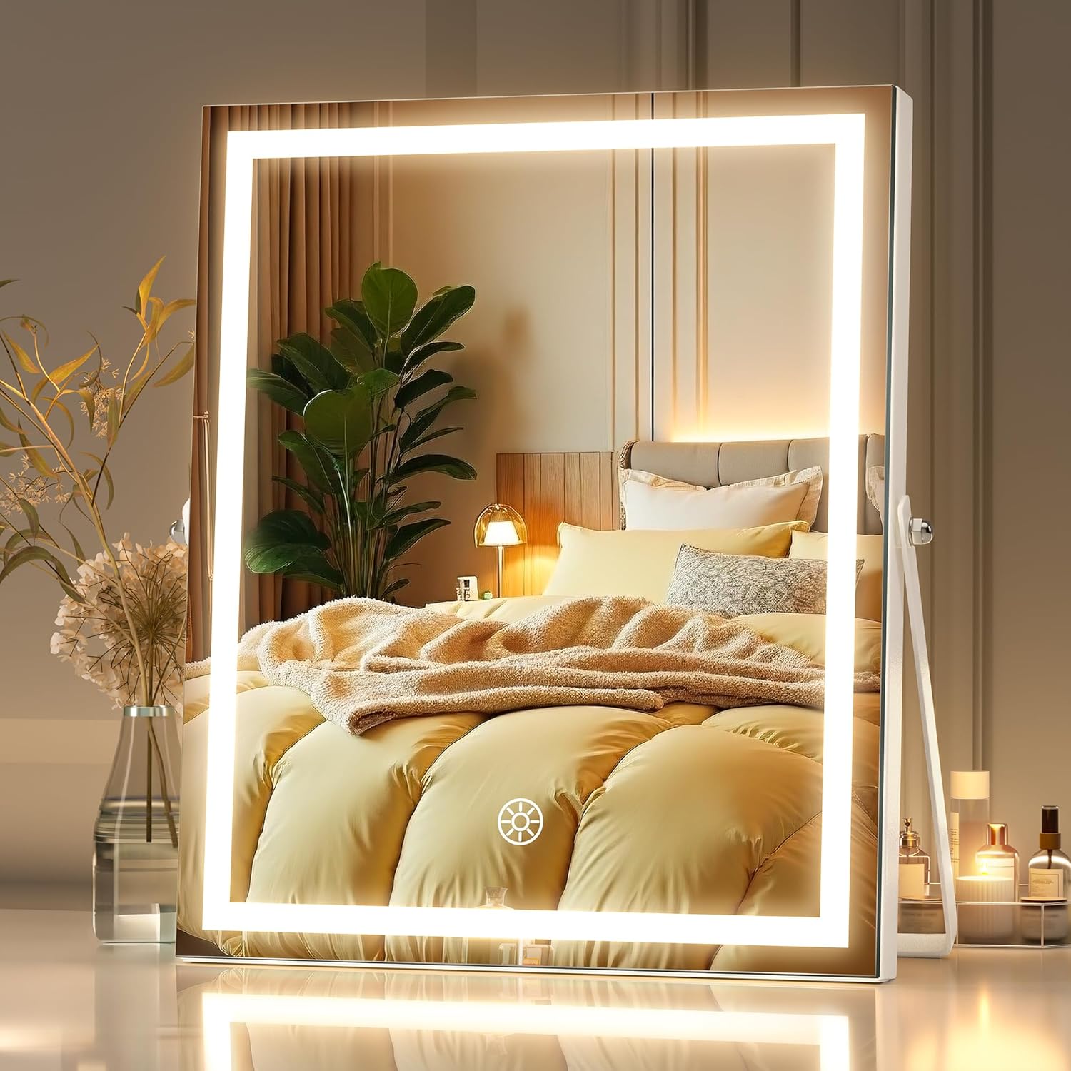 MINISO Vanity Mirror with Lights for Perfect Makeup Application