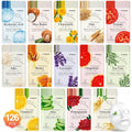126 Pack Sheet Face Masks Skincare - Hydrating Daily Mask Set