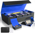 Card Deck Box for MTG Commander - Large 6 in 1 Storage Case