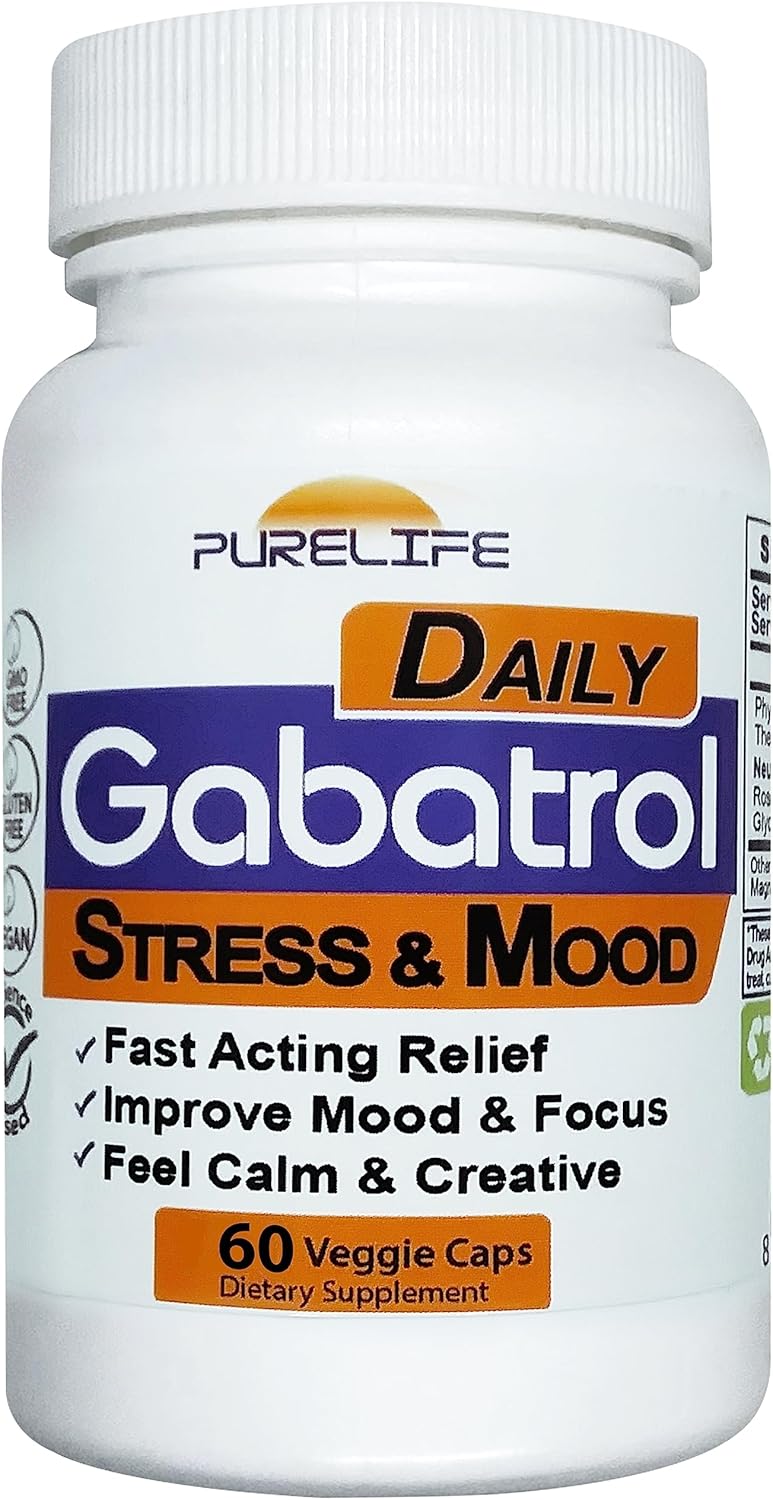 Gabatrol Daily Plant Based GABA Supplement for Stress Relief