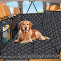 Backseat Extender for Dogs - Foldable Hard Bottom Dog Car Bed