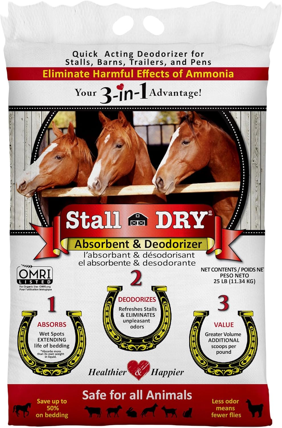 Progressive Planet Stall Dry Absorbent & Deodorizer for Animals