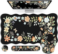 Anyshock Floral 4-in-1 Ergonomic Mouse Pad - Smooth & Non-Slip!