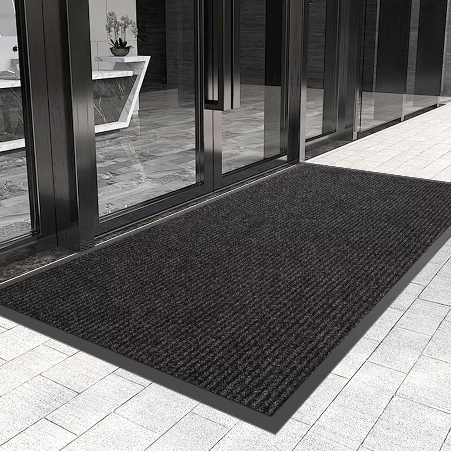 Commercial Front Door Mat 48in x 72in Heavy Duty Waterproof