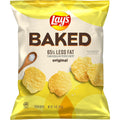 Baked Lay's Original Potato Crisps 60 Count - Lower Fat Snack