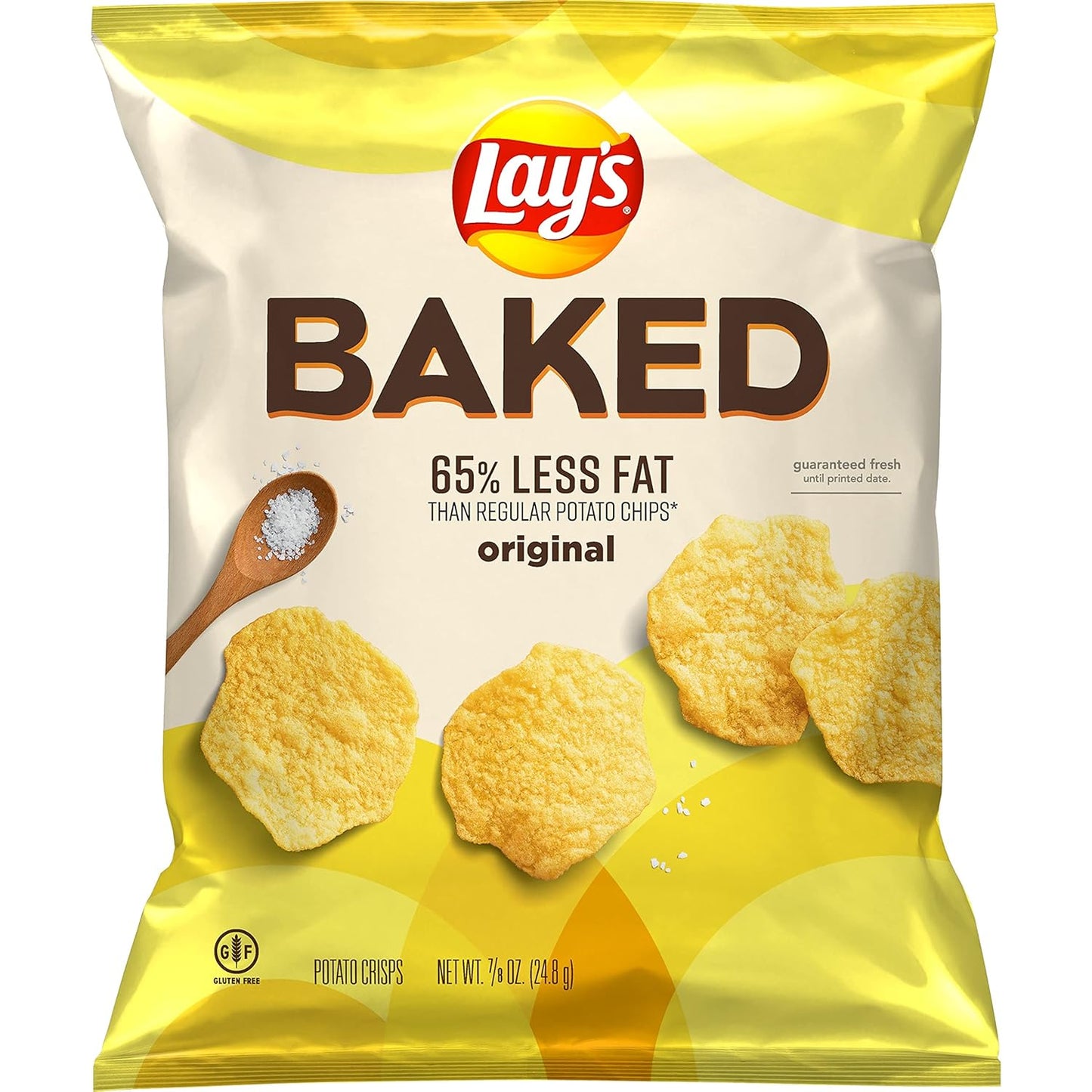 Baked Lay's Original Potato Crisps - 60 Count Snack Packs
