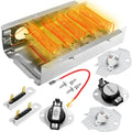 2025 Dryer Heating Element Kit for Maytag Kenmore Roper - Complete 6PC