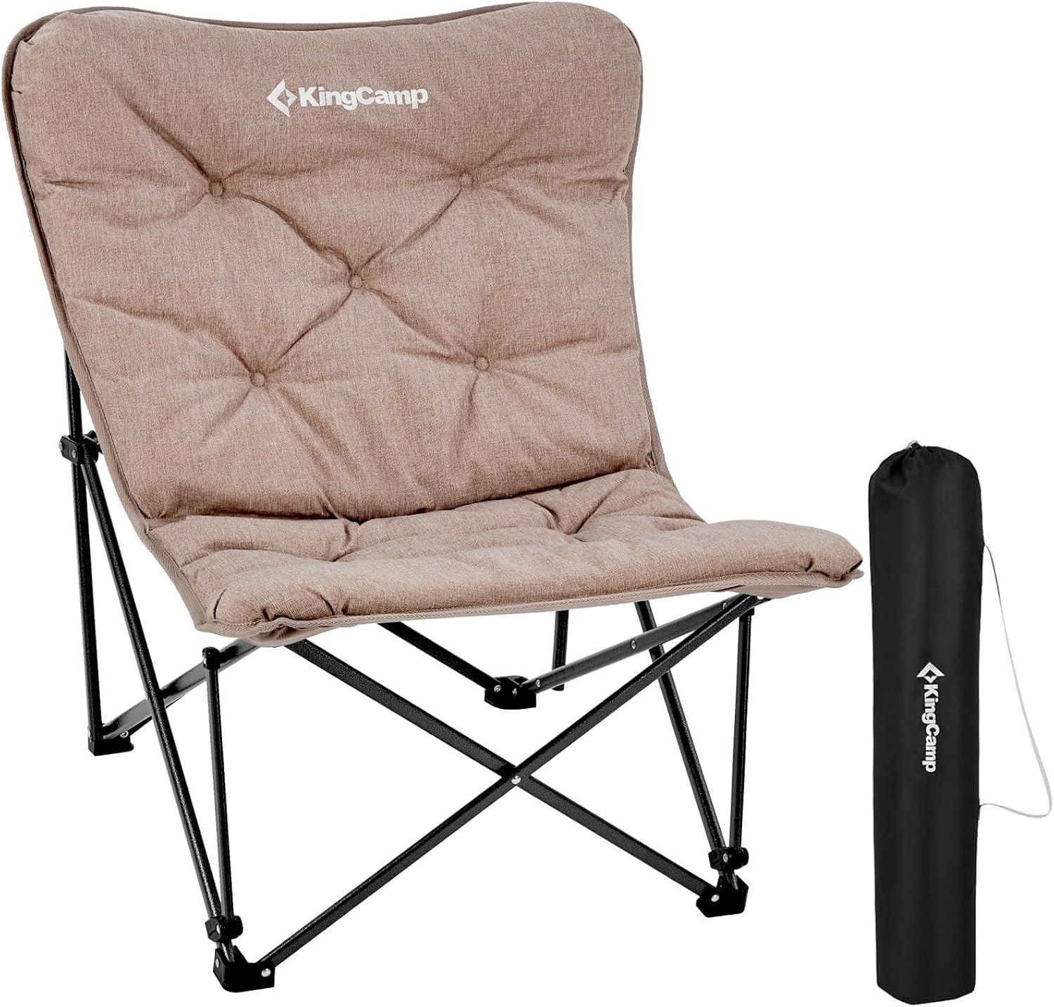 Oversized Butterfly Chair for Adults - KingCamp Comfy Folding Seat