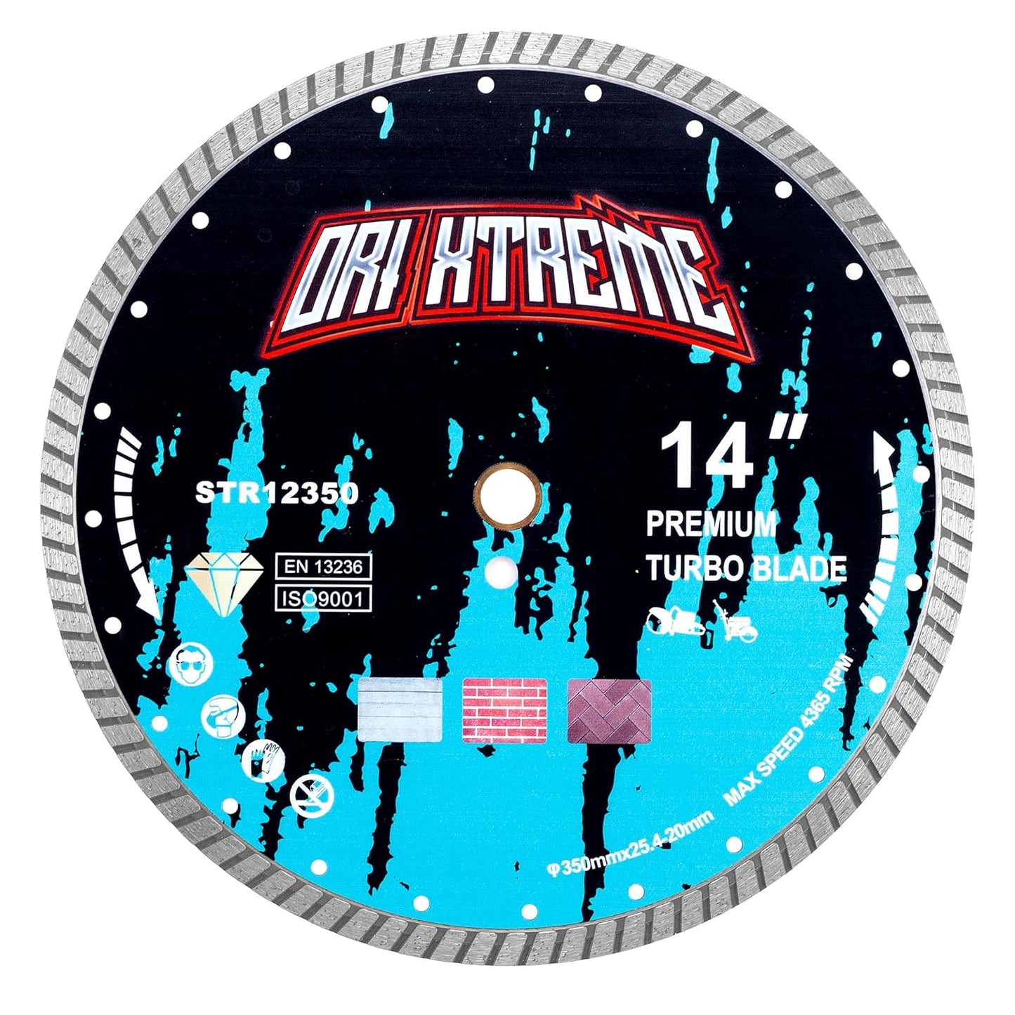 14Inch Turbo Diamond Saw Blade for Concrete and Masonry Cutting