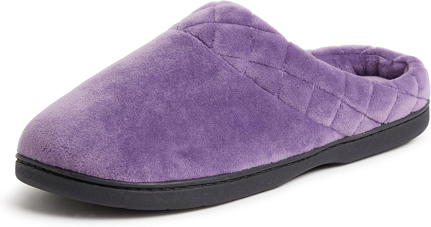 Darcy Microfiber Velour Clog Slippers for Women - Cozy Comfort