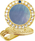 Pearl Crystal Golf Ball Marker Hat Clip - Stylish Golf Gift!