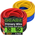 GEARit 10 Gauge Wire Set - 200ft of Durable Power Cable