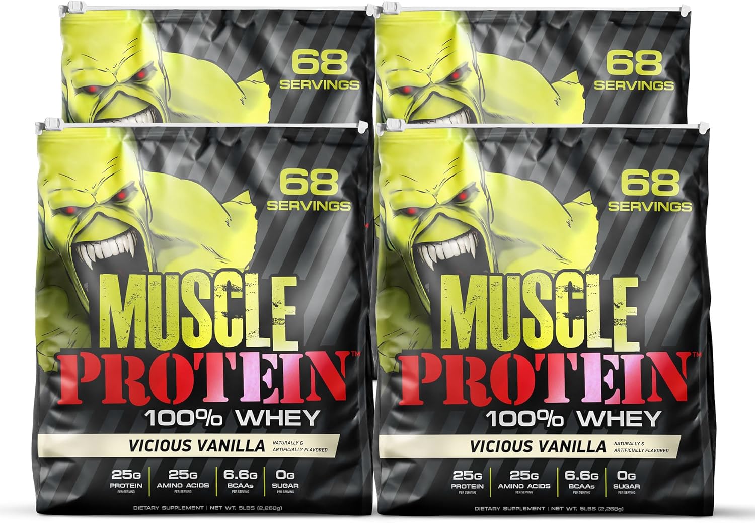 GL Monster Muscle Protein Powder for Serious Muscle Gains