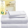 Printed Twin XL Sheet Set 400 TC Sateen - Pinstriped Twin XL