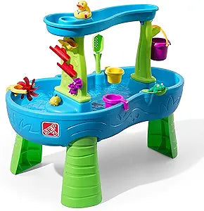 Step2 Rain Showers Splash Pond Water Table for Kids Playtime