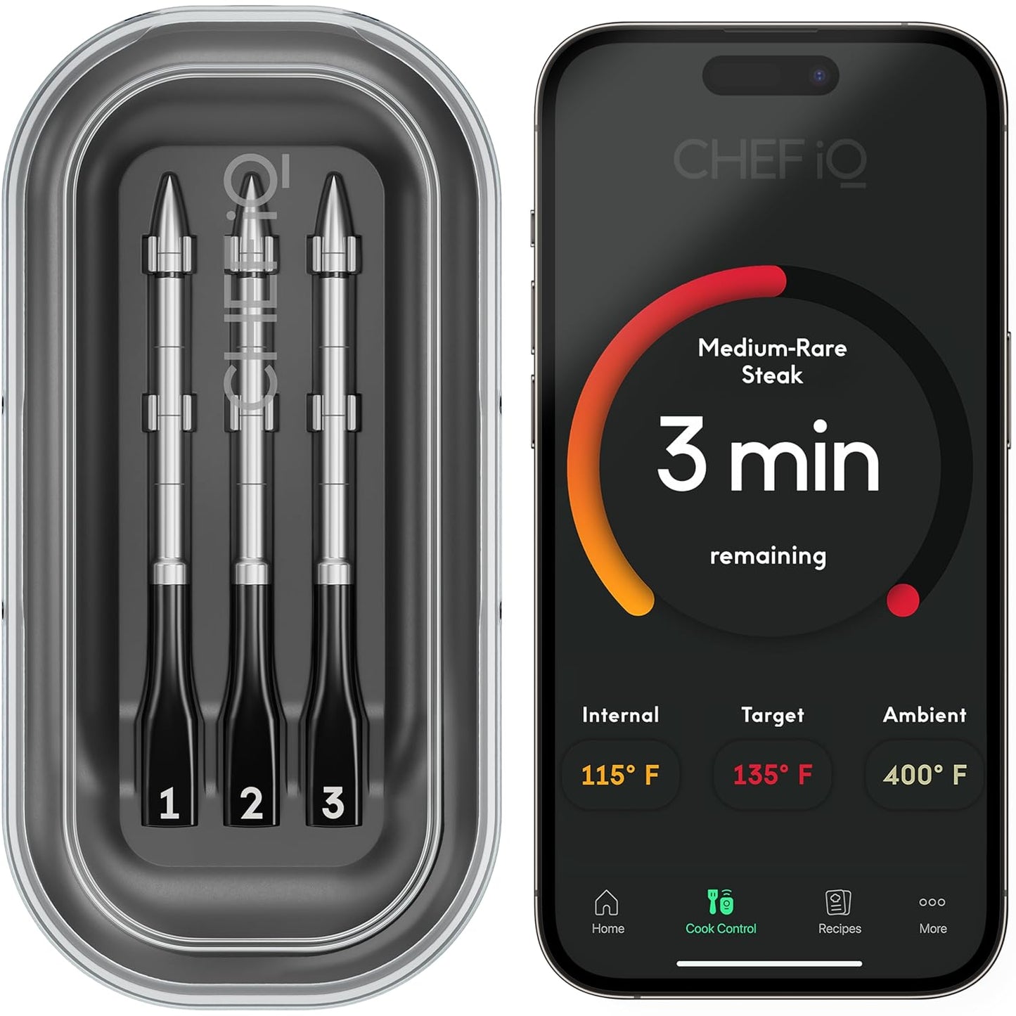 CHEF iQ Smart Wireless Meat Thermometer: Ultimate Remote Monitoring