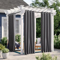 Waterproof Outdoor Curtains by NICETOWN for Enhanced Privacy and Style