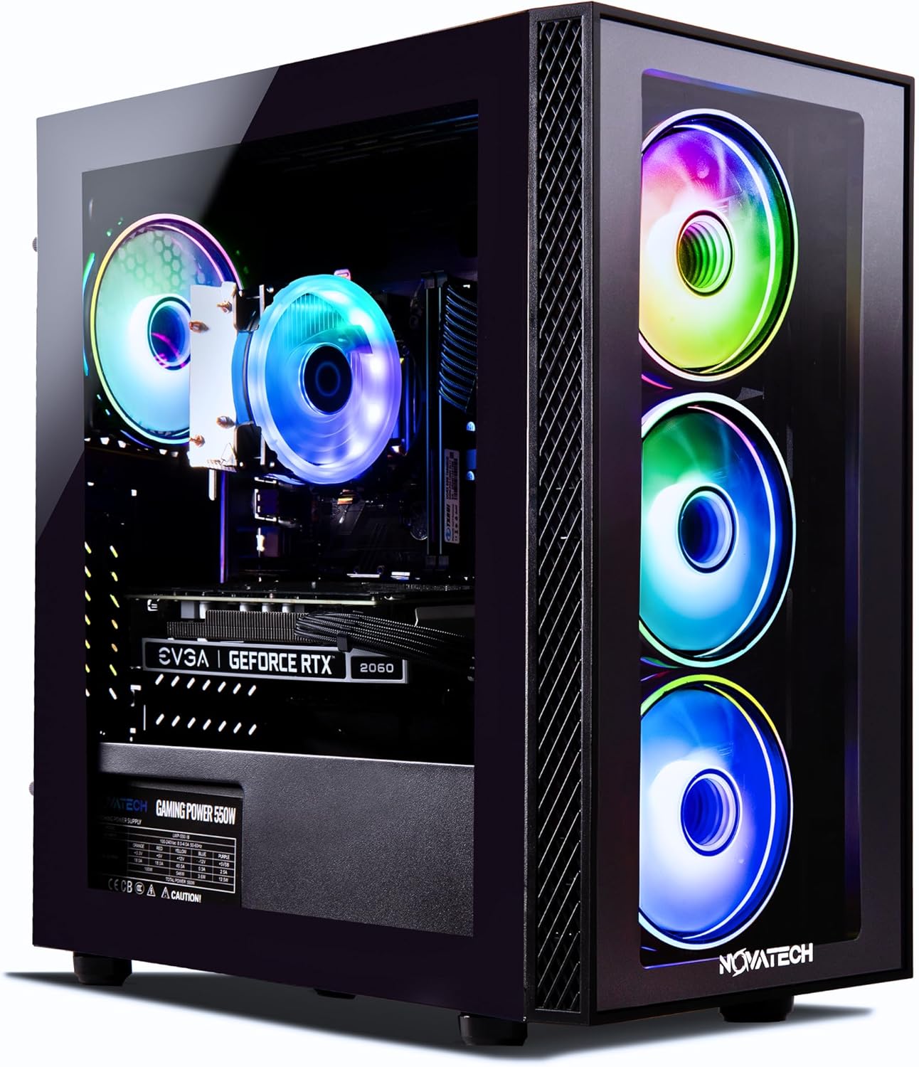 Phantom Gaming PC Desktop with RTX 2060 and Intel i7 Xeon