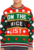 Kids Christmas Sweaters for Children - Cute Tacky Holiday Pullovers
