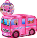 Barbie Camper Pop Up Play Tent - Large Princess Castle Tent for Girls