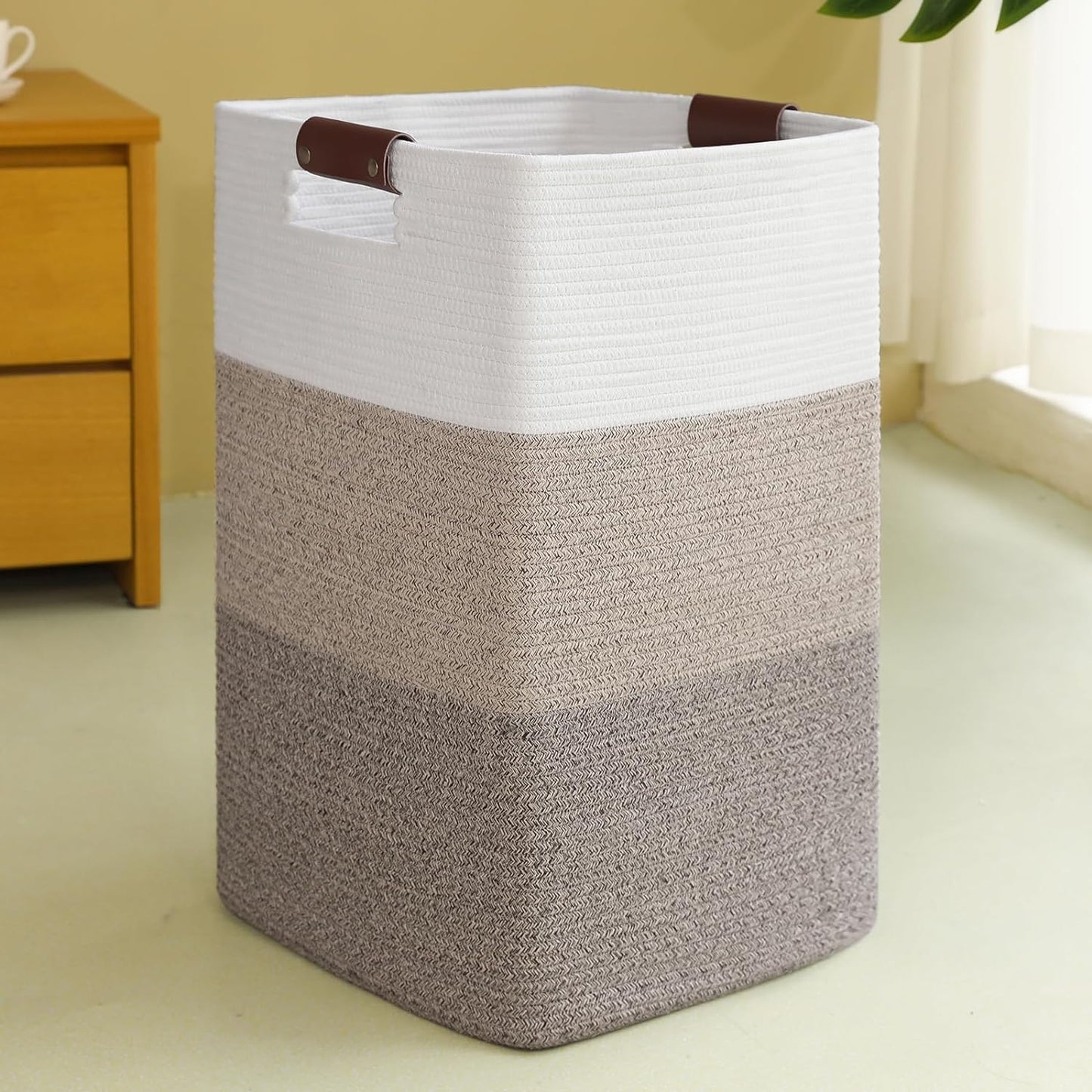 Extra Large Laundry Hamper 96L for Clothes and Blankets
