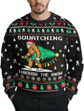 Ugly Xmas Sweater Unisex Acrylic Knit Crewneck - Funny Holiday