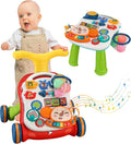 Baby Push Walker 3 in 1 Sit-to-Stand Learning Walker - Versatile Early