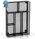 Desk Drawer Organizer with 6 Compartments - Compact Metal Tray