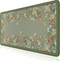 Floral Desk Mat XXL Mouse Pad - Large Cute Desk Mat for Keyboard