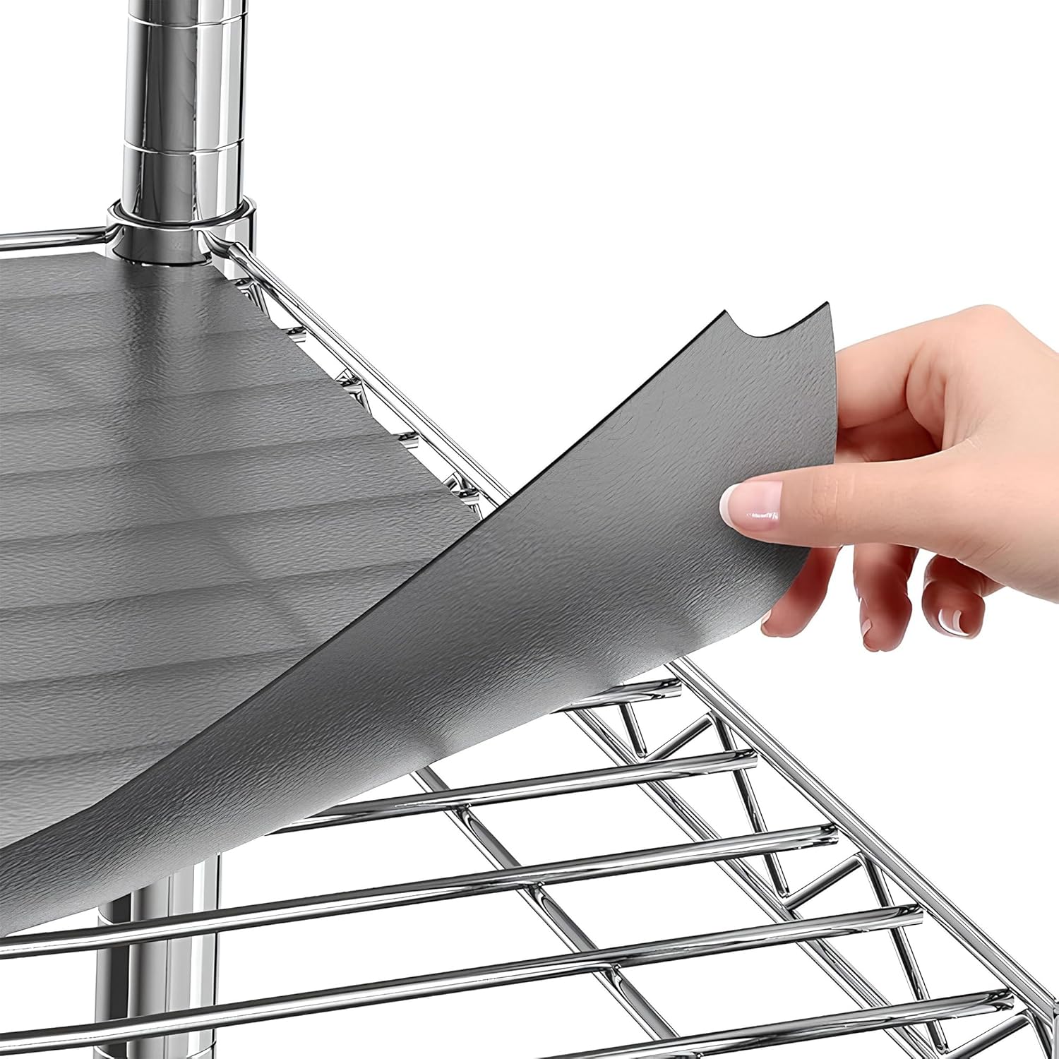 Sterling Shelf Liners: Durable Plastic Covers for Wire Shelving