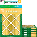Filterbuy 20x36x1 Air Filter MERV 11 - Superior Pet & Allergy Defense
